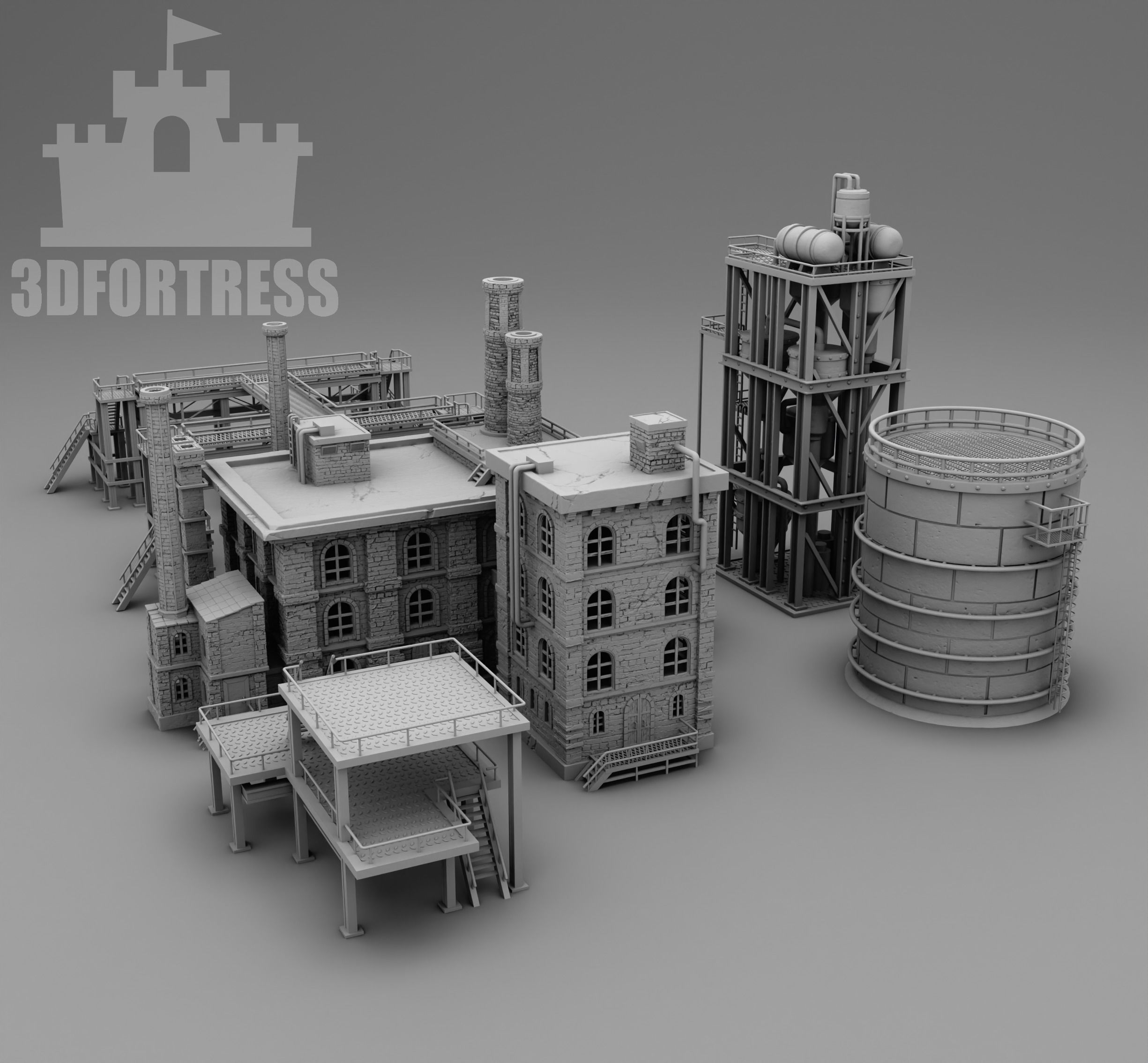 ModularFactory 3D print model_2