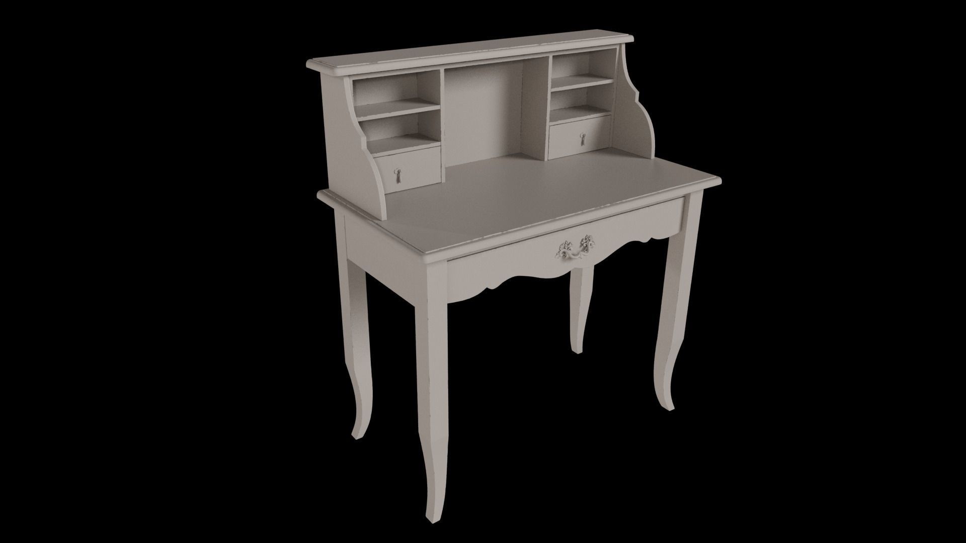 Secretary Florence 3D 3D model_1