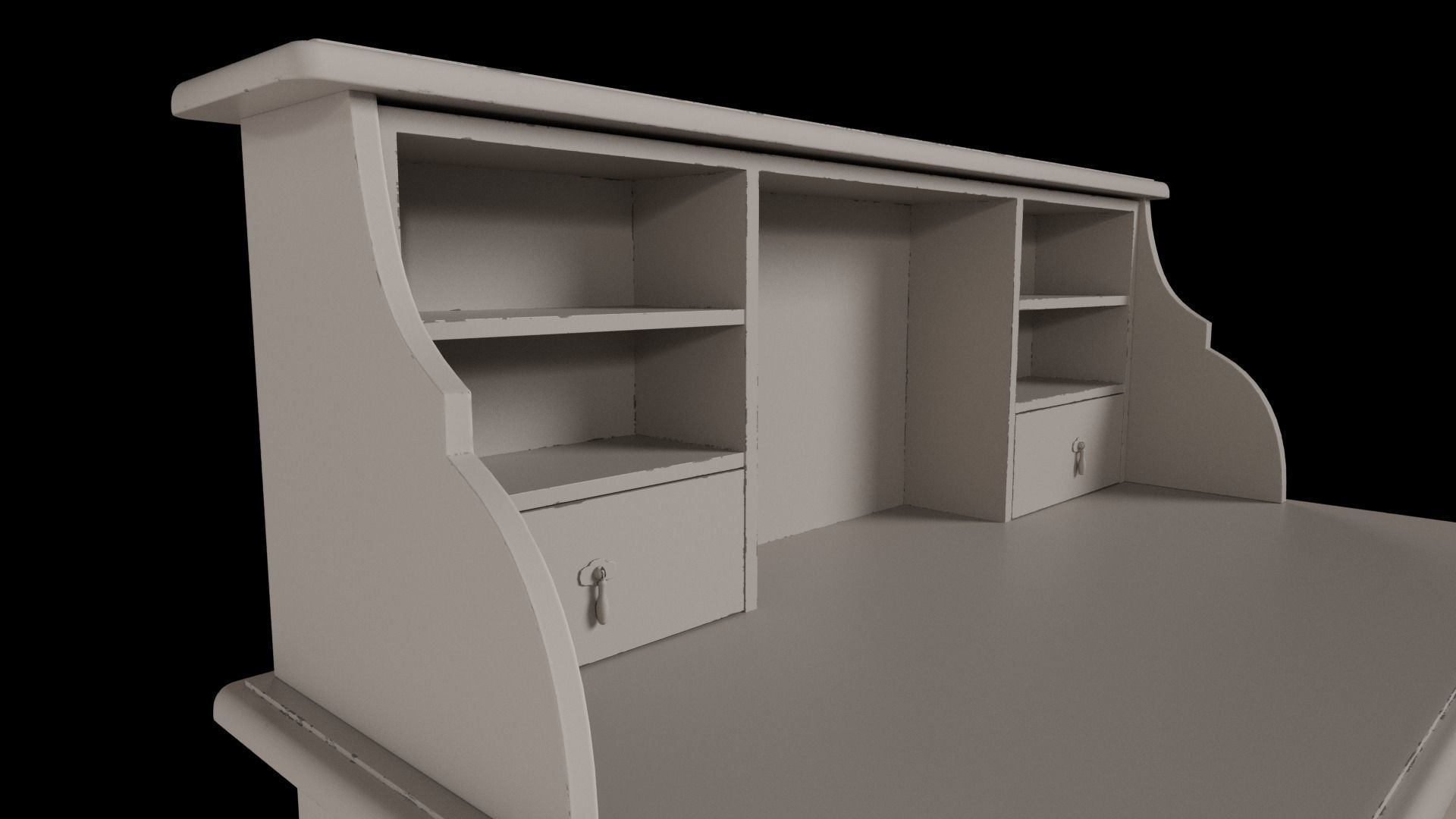 Secretary Florence 3D 3D model_4