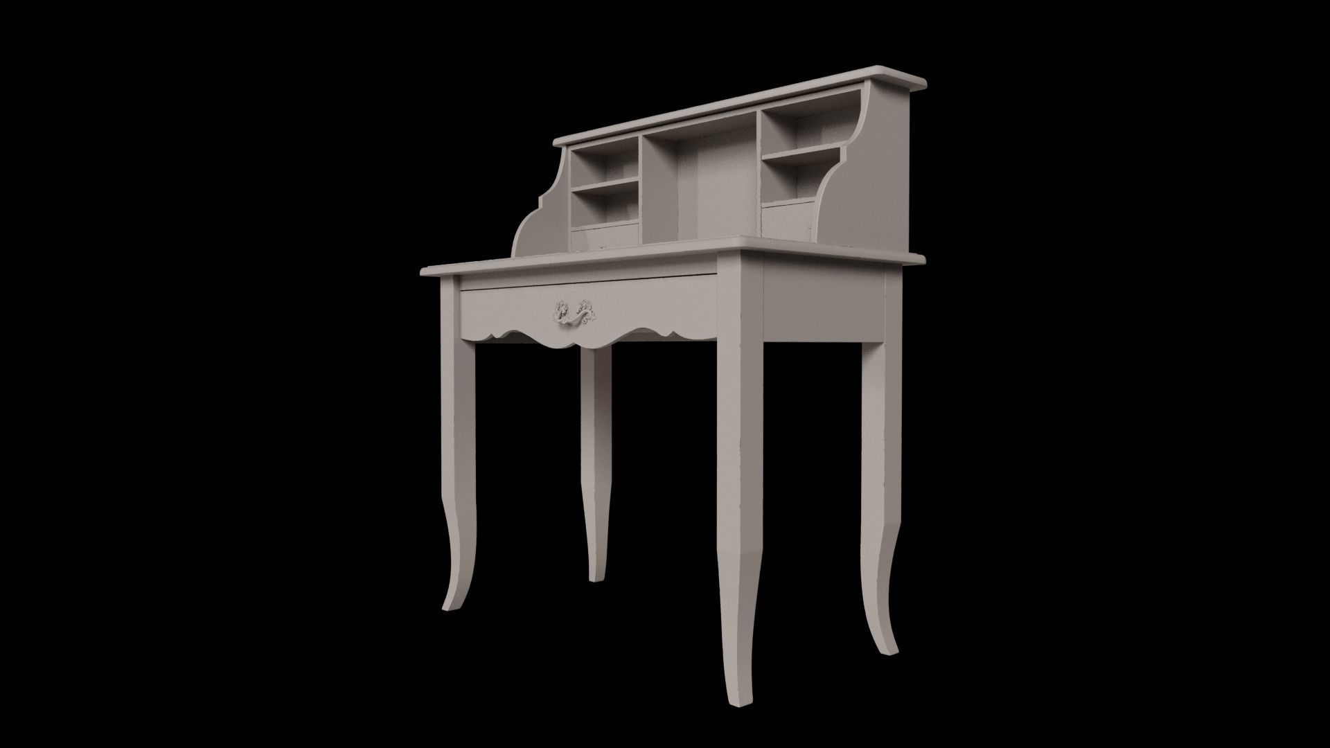 Secretary Florence 3D 3D model_2