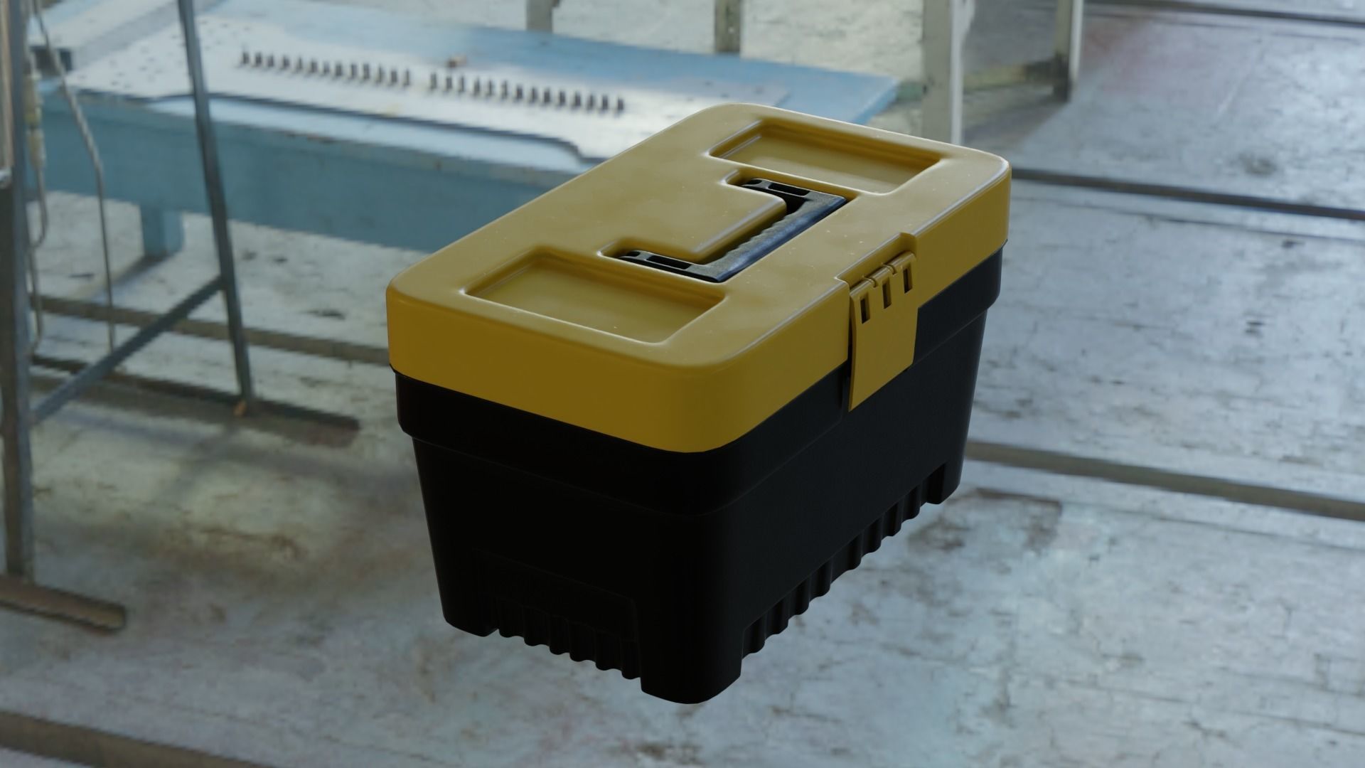 3D Model Toolbox Turntable 3D model_5