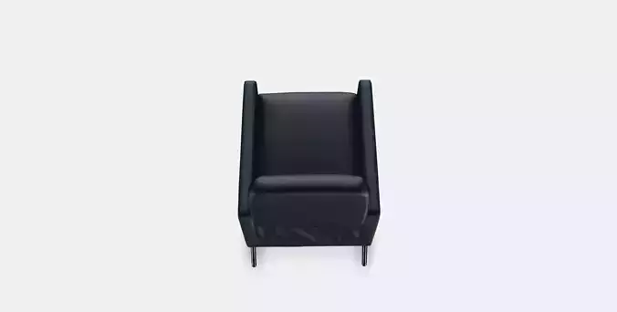 GISTAD Recliner 1 Low-poly 3D model