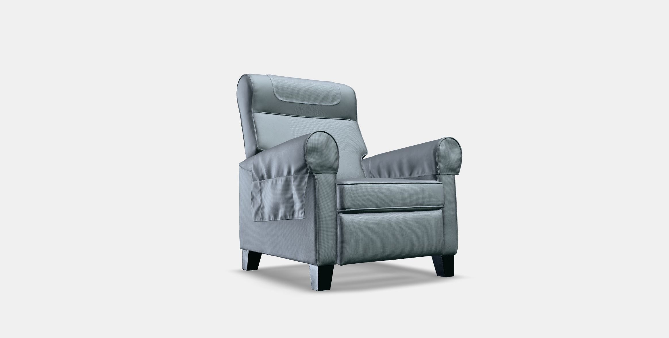 MUREN Recliner 1 Low-poly 3D model_4