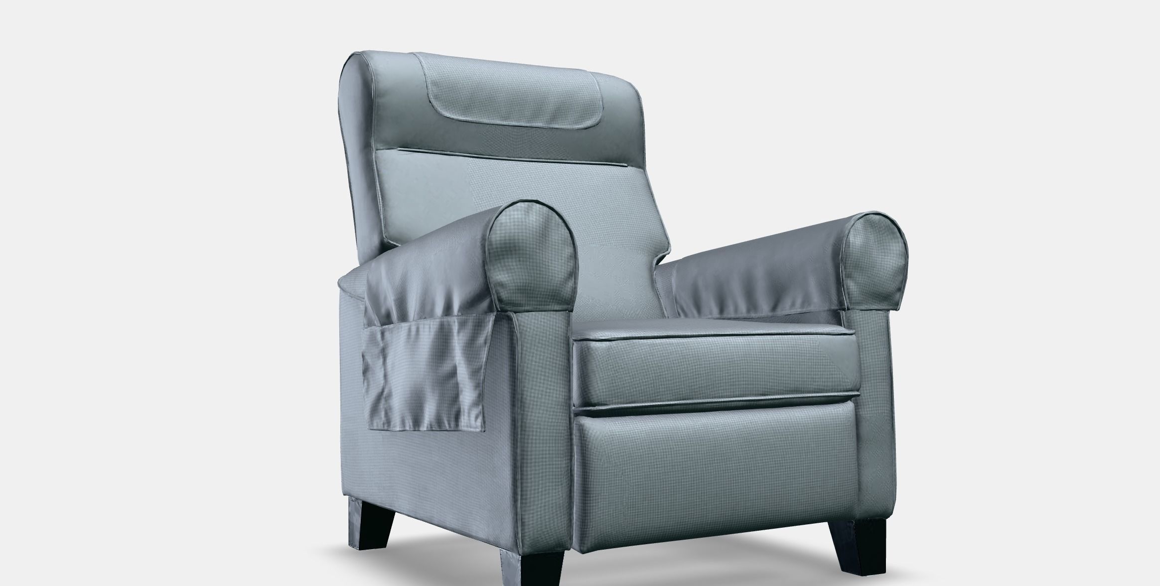 MUREN Recliner 1 Low-poly 3D model_9