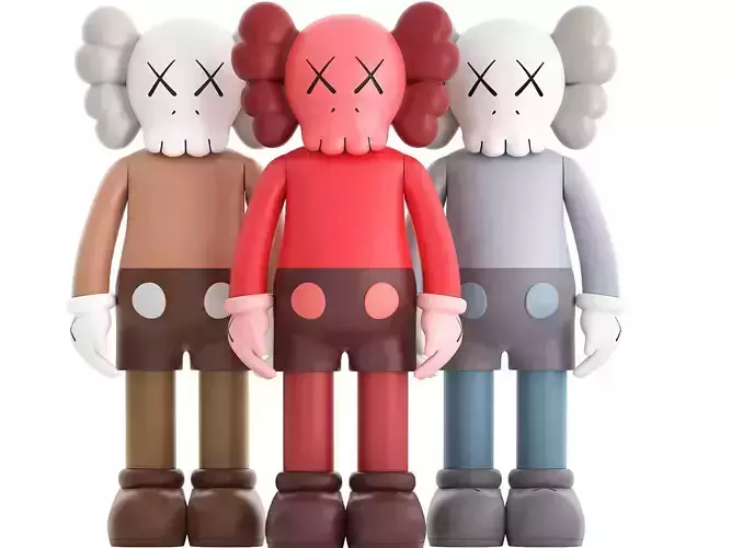 kaws companion figure