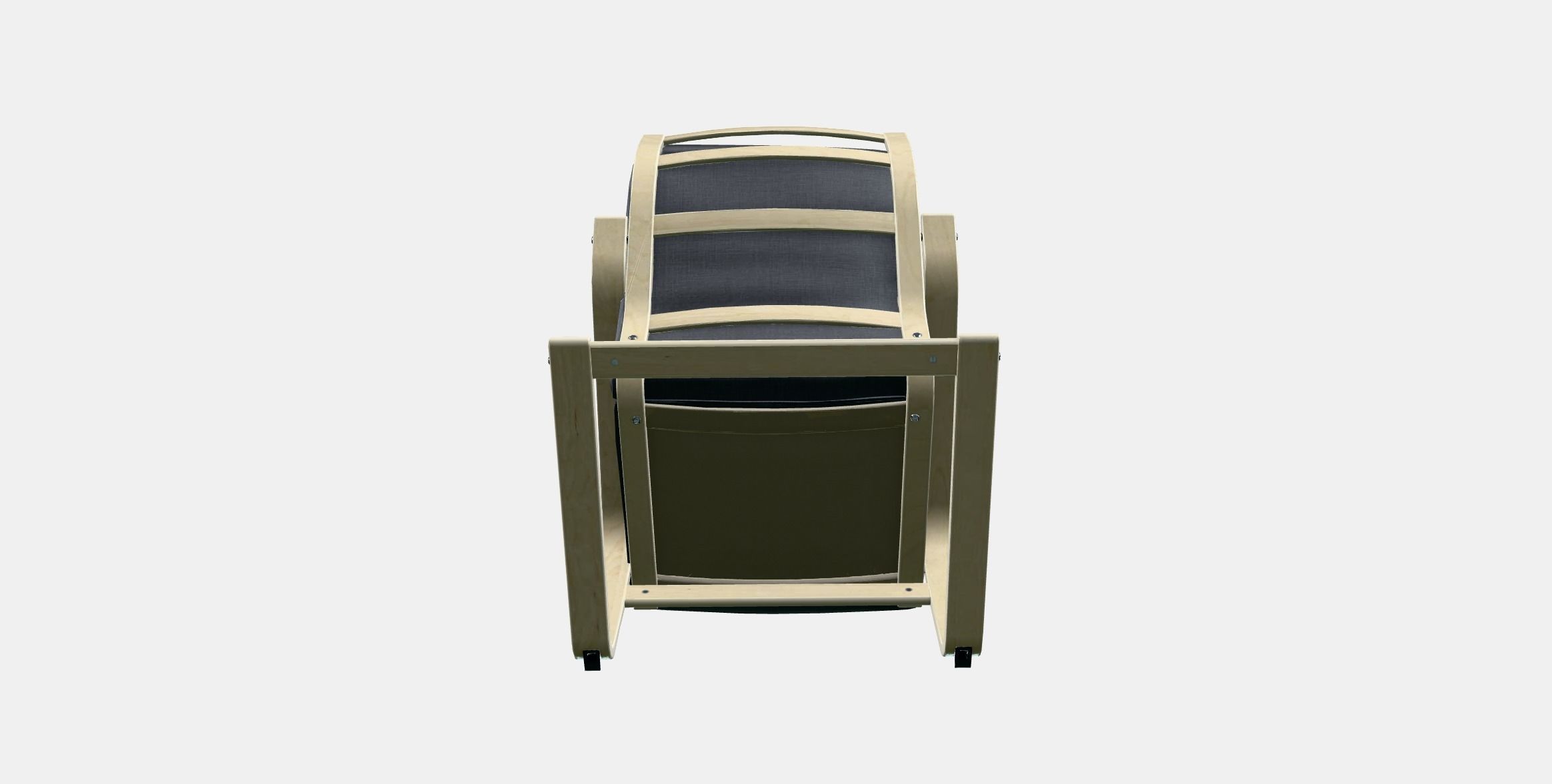 POANG Armchair 12 Low-poly 3D model_11