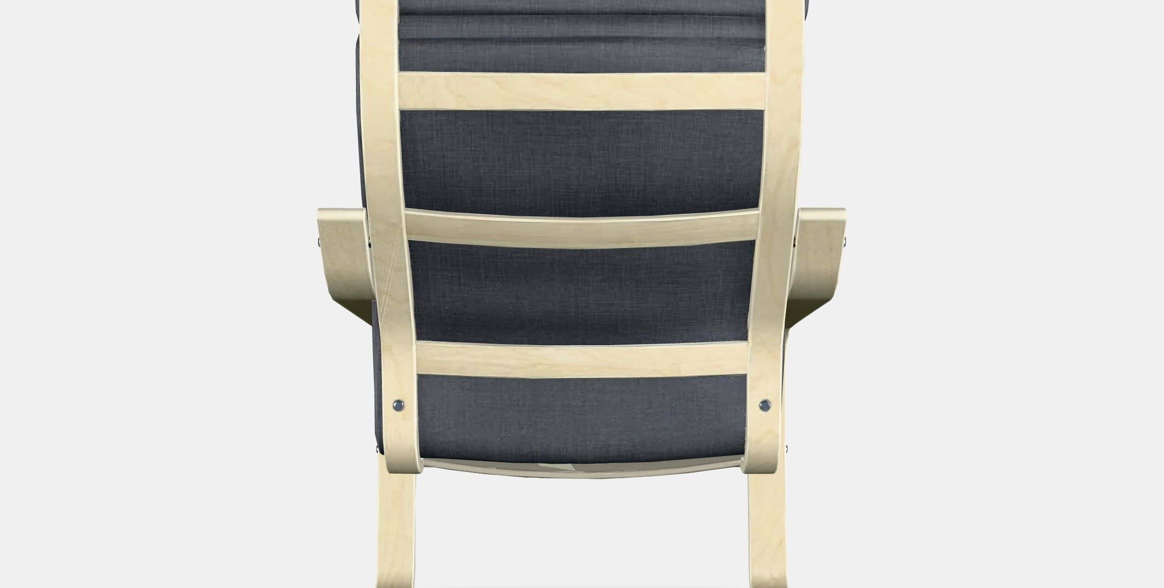 POANG Armchair 12 Low-poly 3D model_15