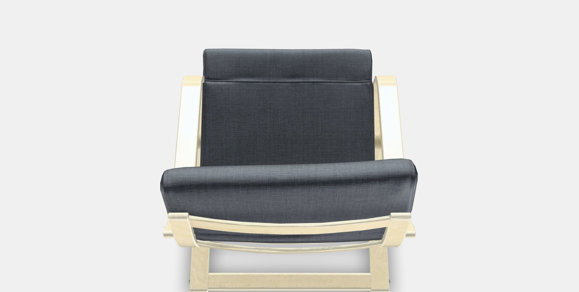 POANG Armchair 12 Low-poly 3D model_10