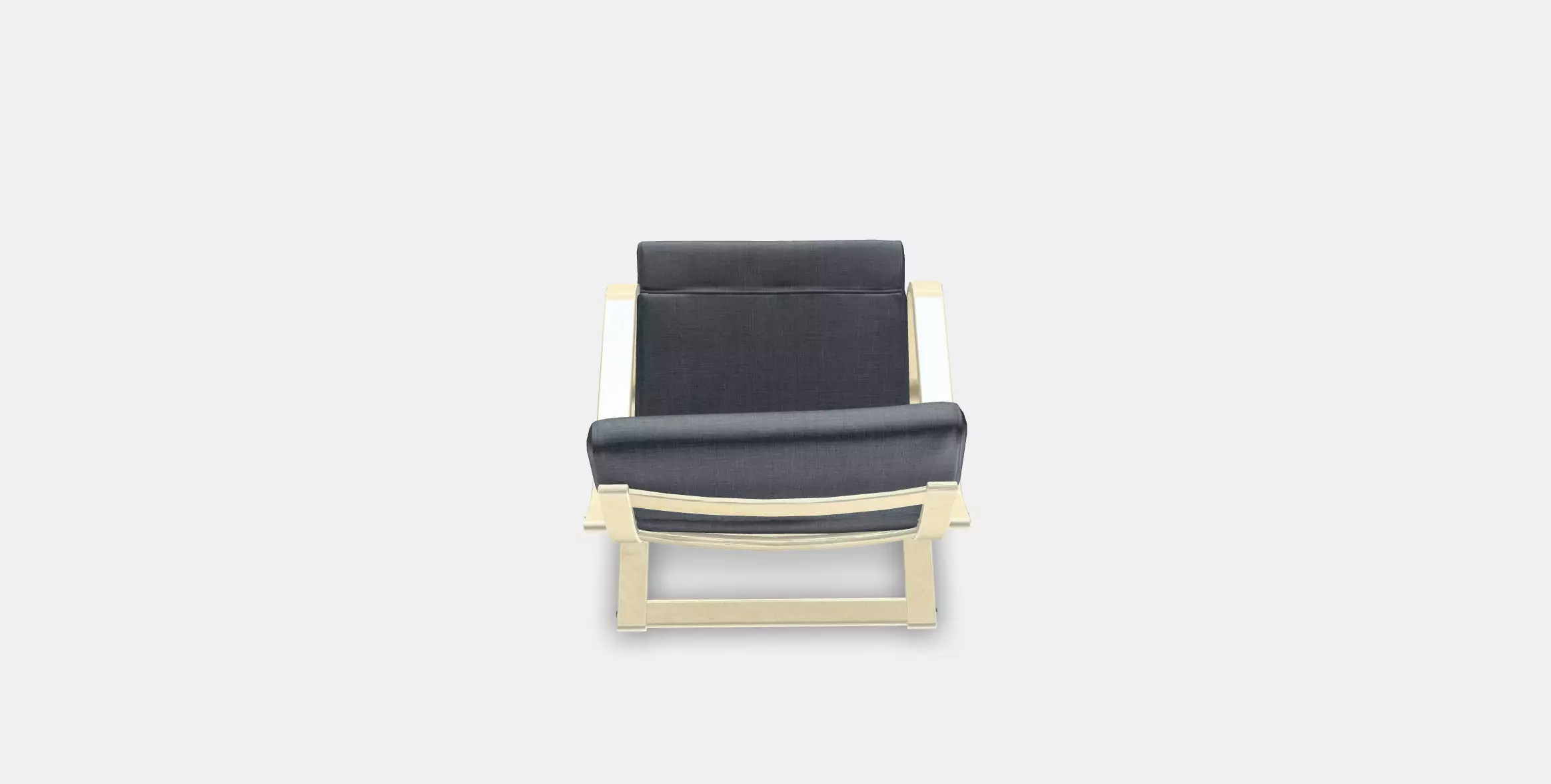 POANG Armchair 12 Low-poly 3D model_0