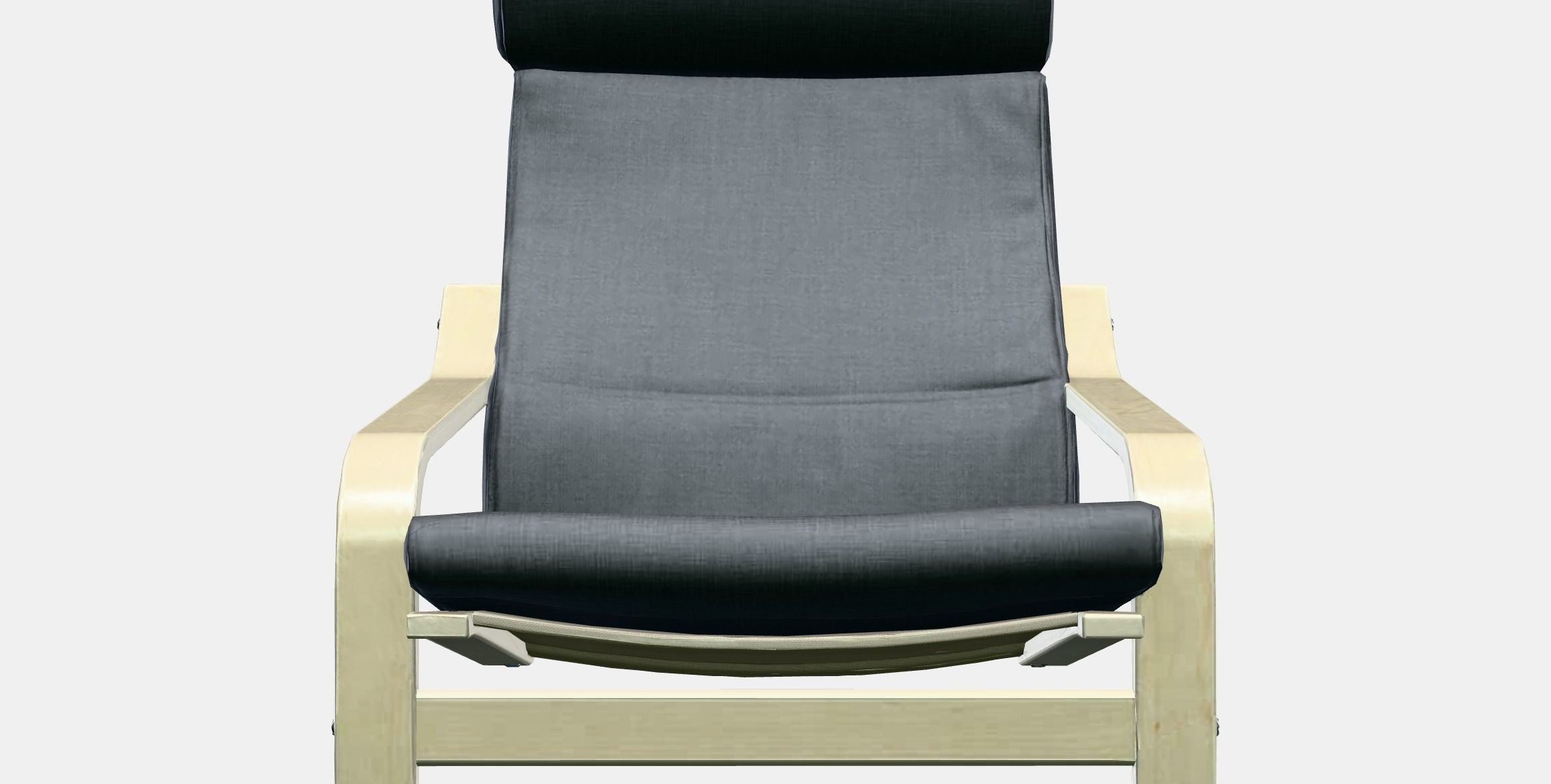 POANG Armchair 12 Low-poly 3D model_9