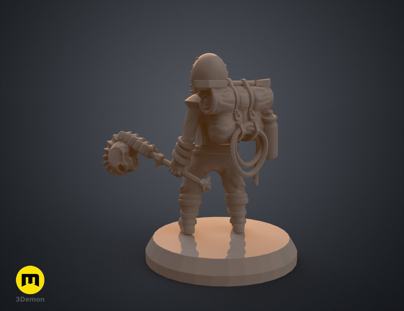 Magnetic DnD - Postapocalyptic Pack 3D print model_24