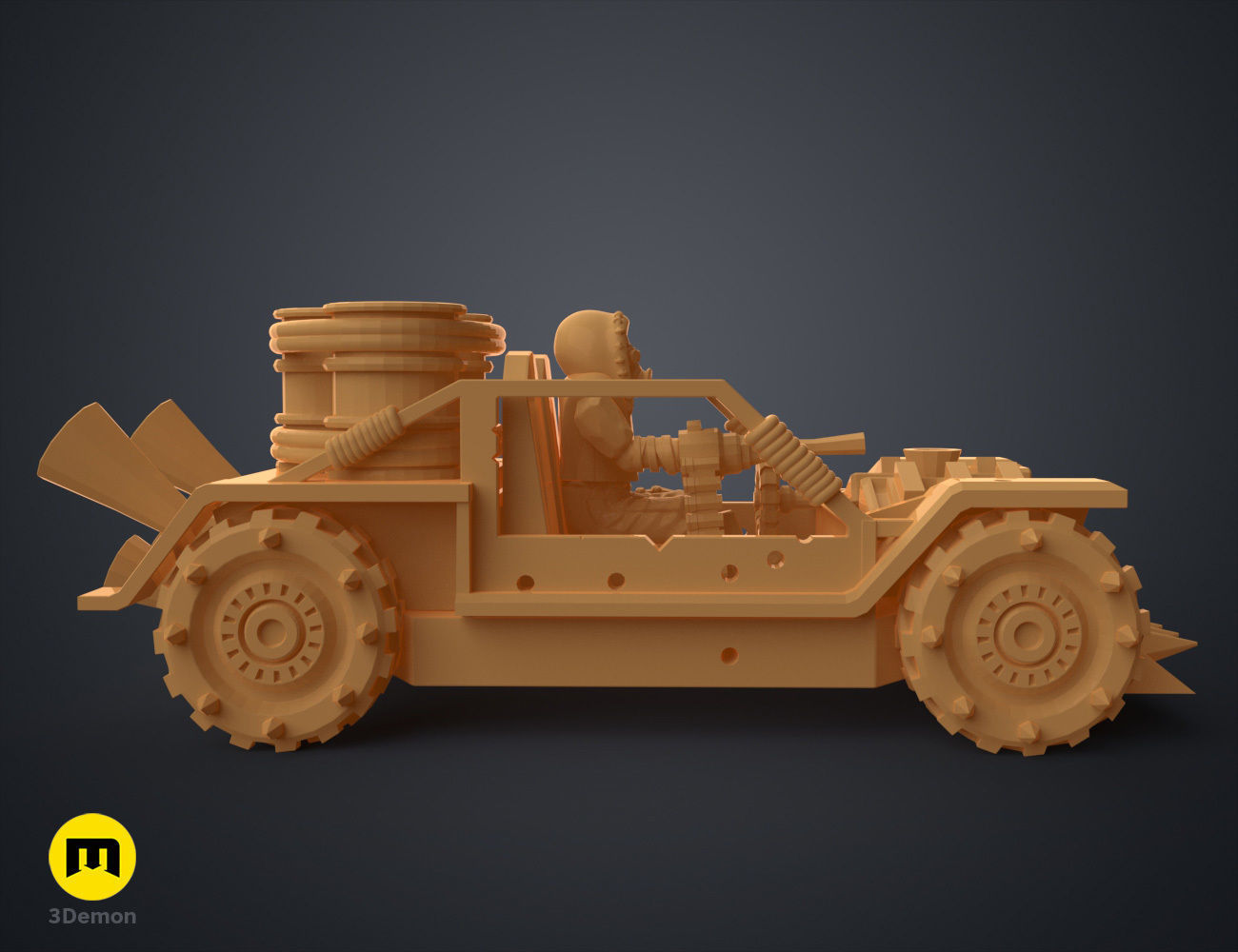 Magnetic DnD - Postapocalyptic Pack 3D print model_54