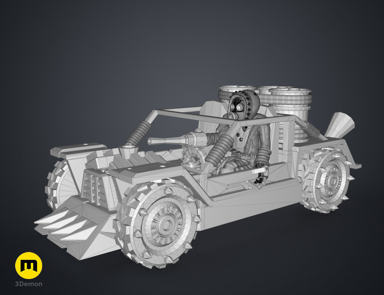 Magnetic DnD - Postapocalyptic Pack 3D print model_59