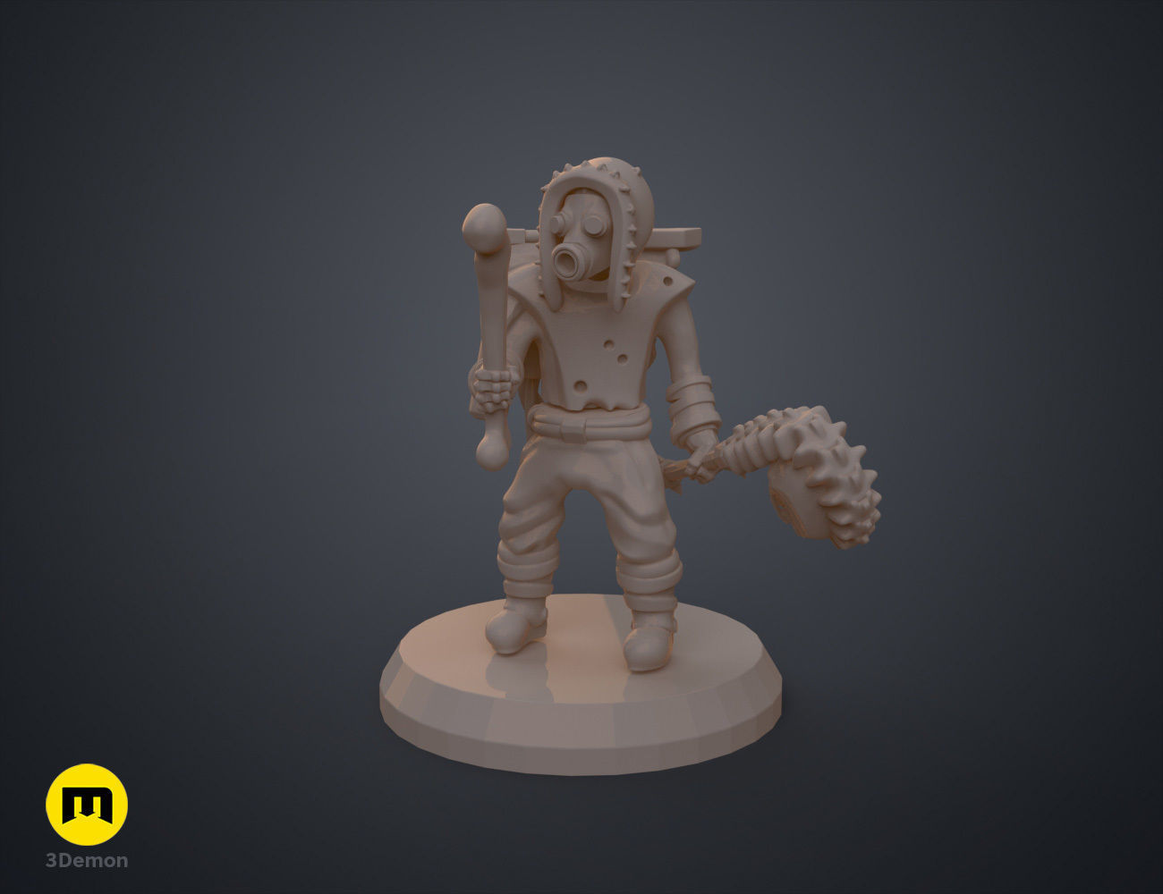 Magnetic DnD - Postapocalyptic Pack 3D print model_21