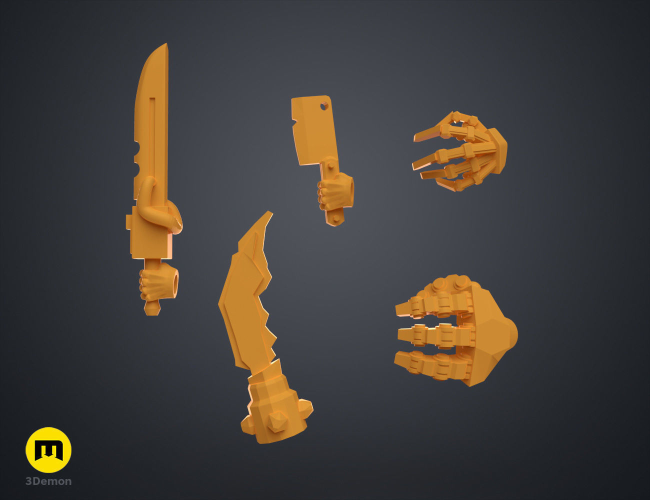 Magnetic DnD - Postapocalyptic Pack 3D print model_39