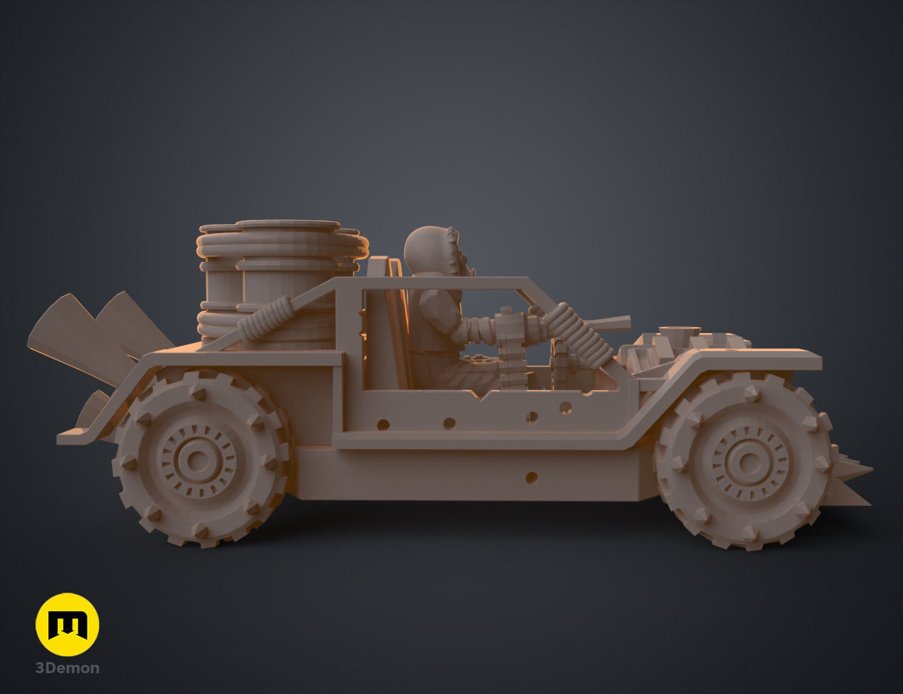 Magnetic DnD - Postapocalyptic Pack 3D print model_55