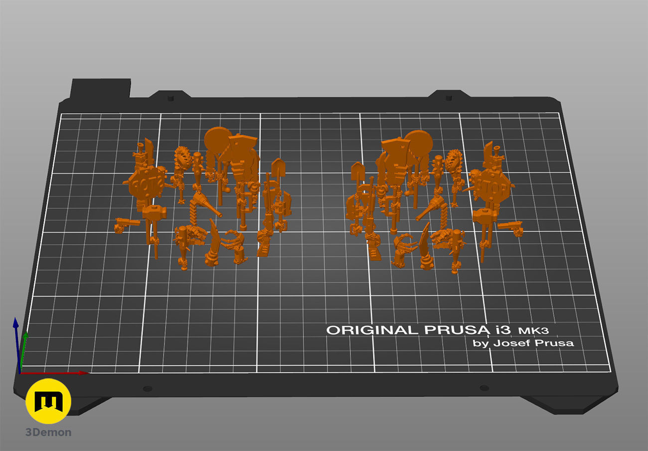 Magnetic DnD - Postapocalyptic Pack 3D print model_8