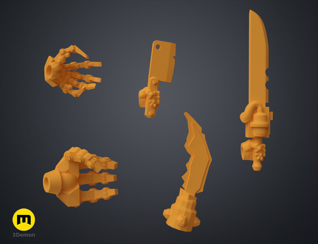 Magnetic DnD - Postapocalyptic Pack 3D print model_38