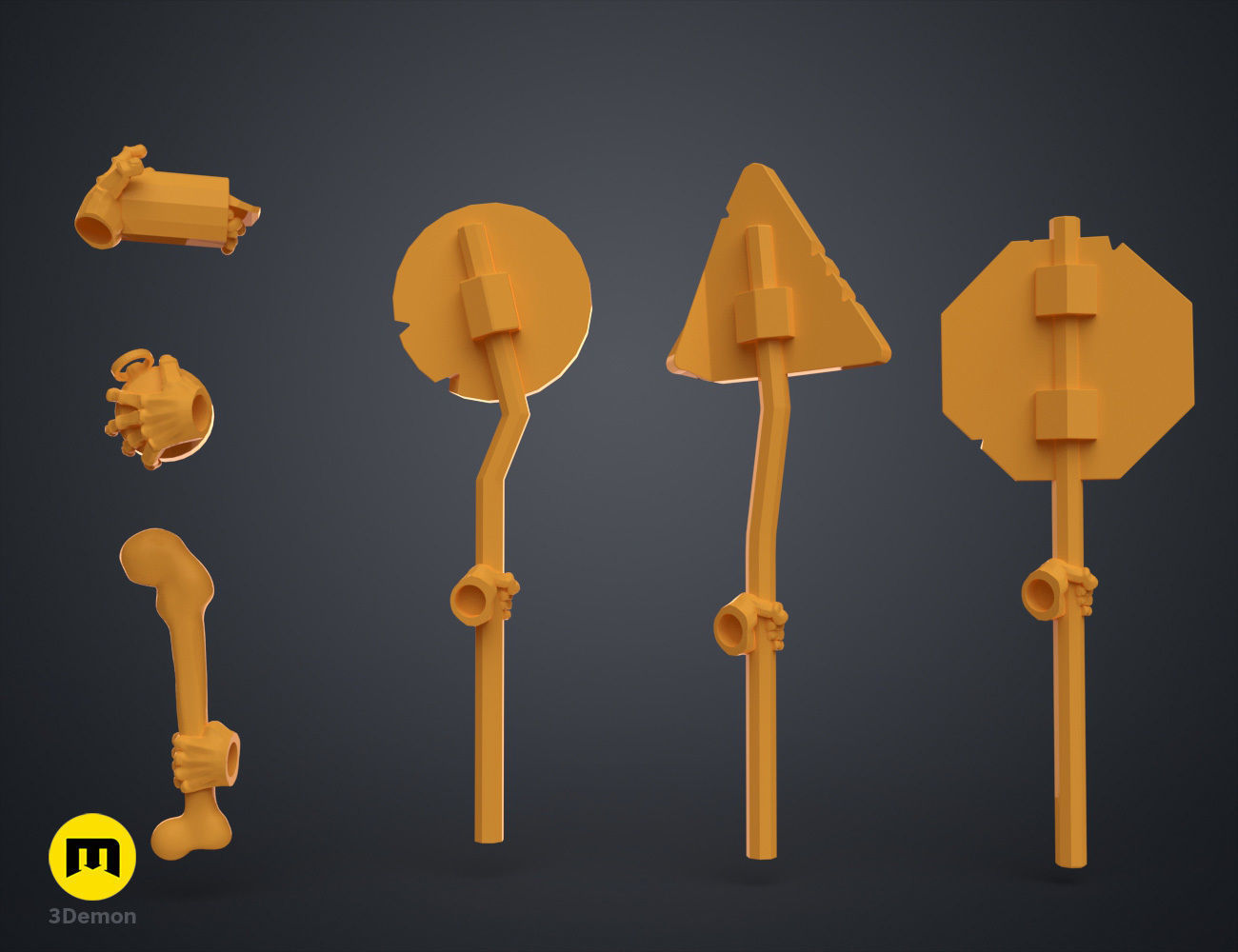 Magnetic DnD - Postapocalyptic Pack 3D print model_35