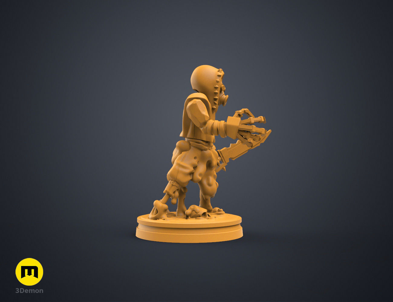 Magnetic DnD - Postapocalyptic Pack 3D print model_19