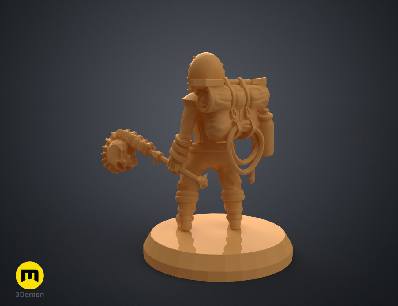 Magnetic DnD - Postapocalyptic Pack 3D print model_23