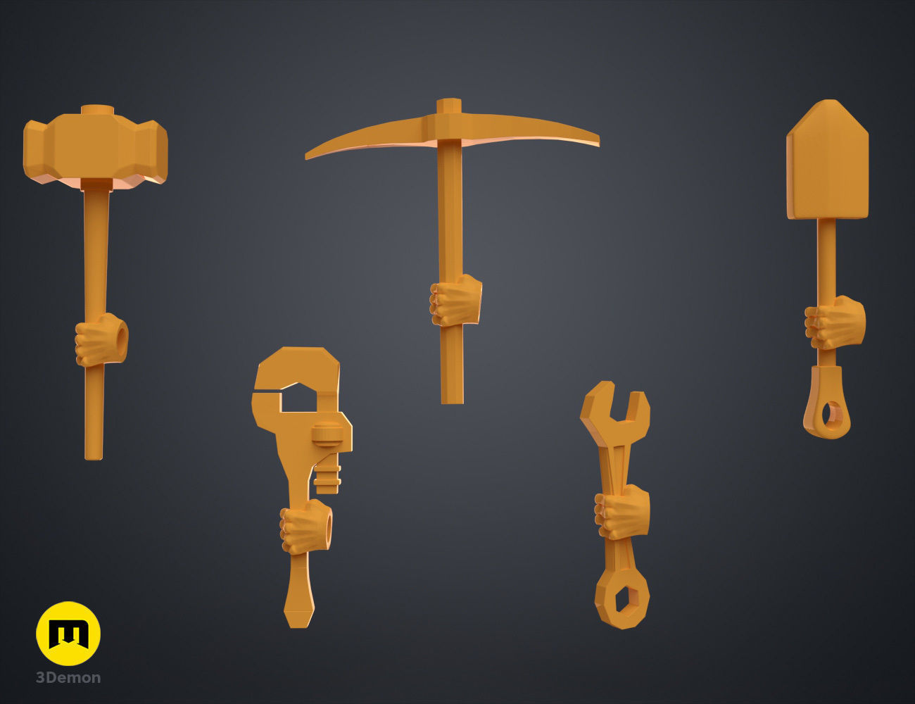 Magnetic DnD - Postapocalyptic Pack 3D print model_33