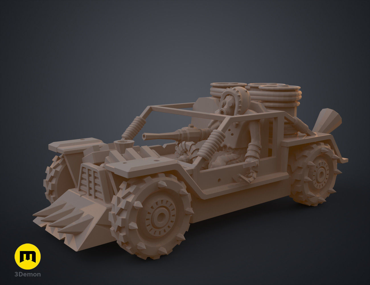 Magnetic DnD - Postapocalyptic Pack 3D print model_58