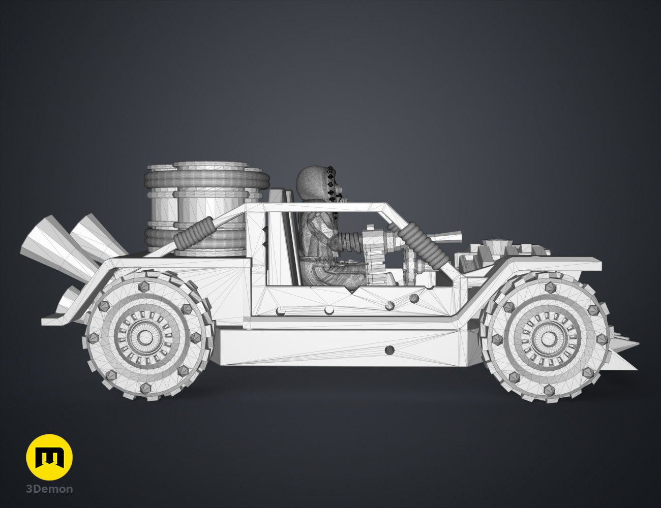 Magnetic DnD - Postapocalyptic Pack 3D print model_56
