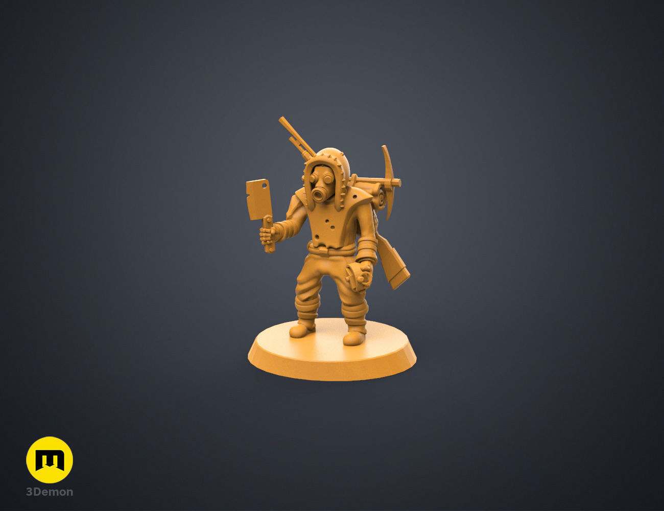 Magnetic DnD - Postapocalyptic Pack 3D print model_17