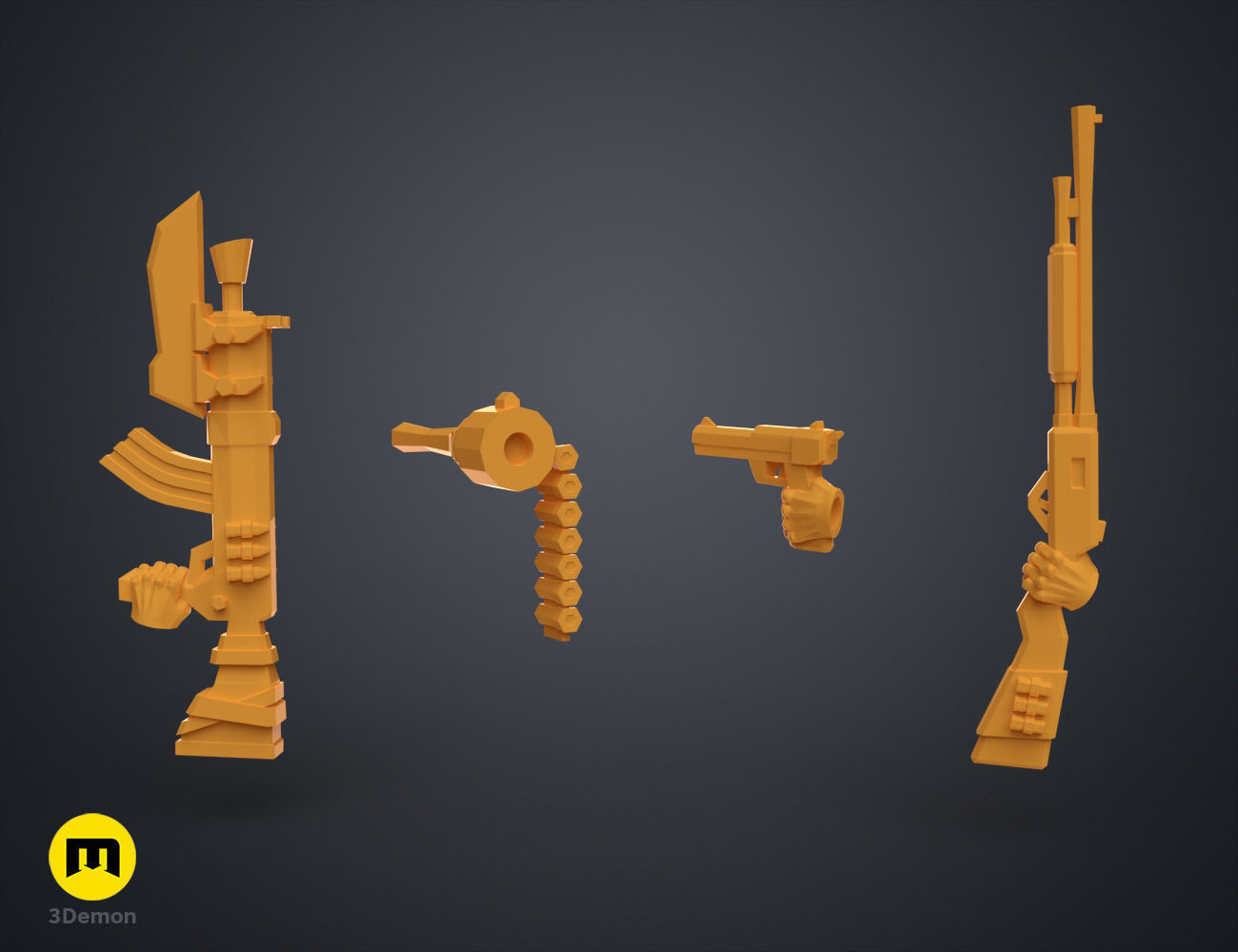 Magnetic DnD - Postapocalyptic Pack 3D print model_31