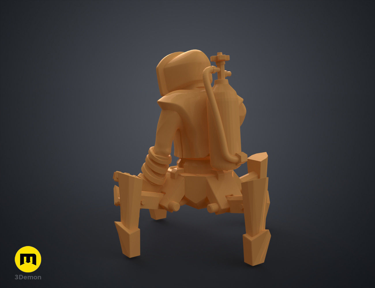 Magnetic DnD - Postapocalyptic Pack 3D print model_49