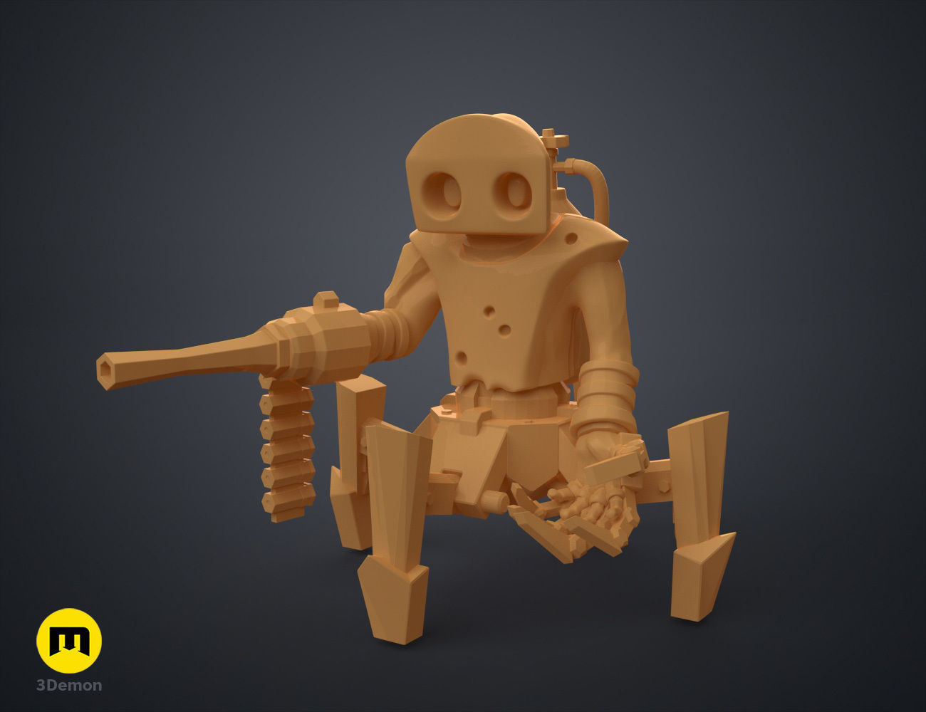 Magnetic DnD - Postapocalyptic Pack 3D print model_46