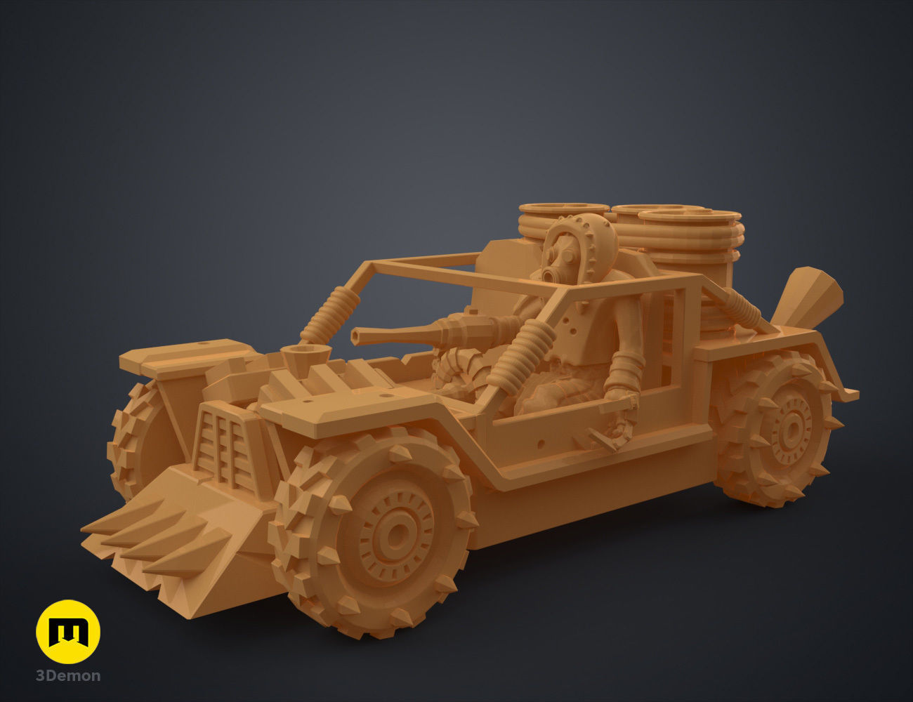 Magnetic DnD - Postapocalyptic Pack 3D print model_57