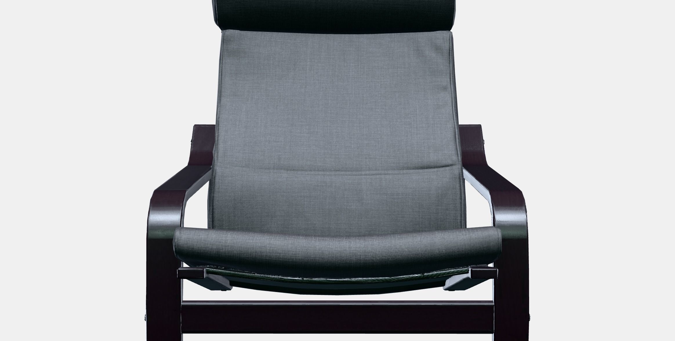 POANG Armchair 14 Low-poly 3D model_11