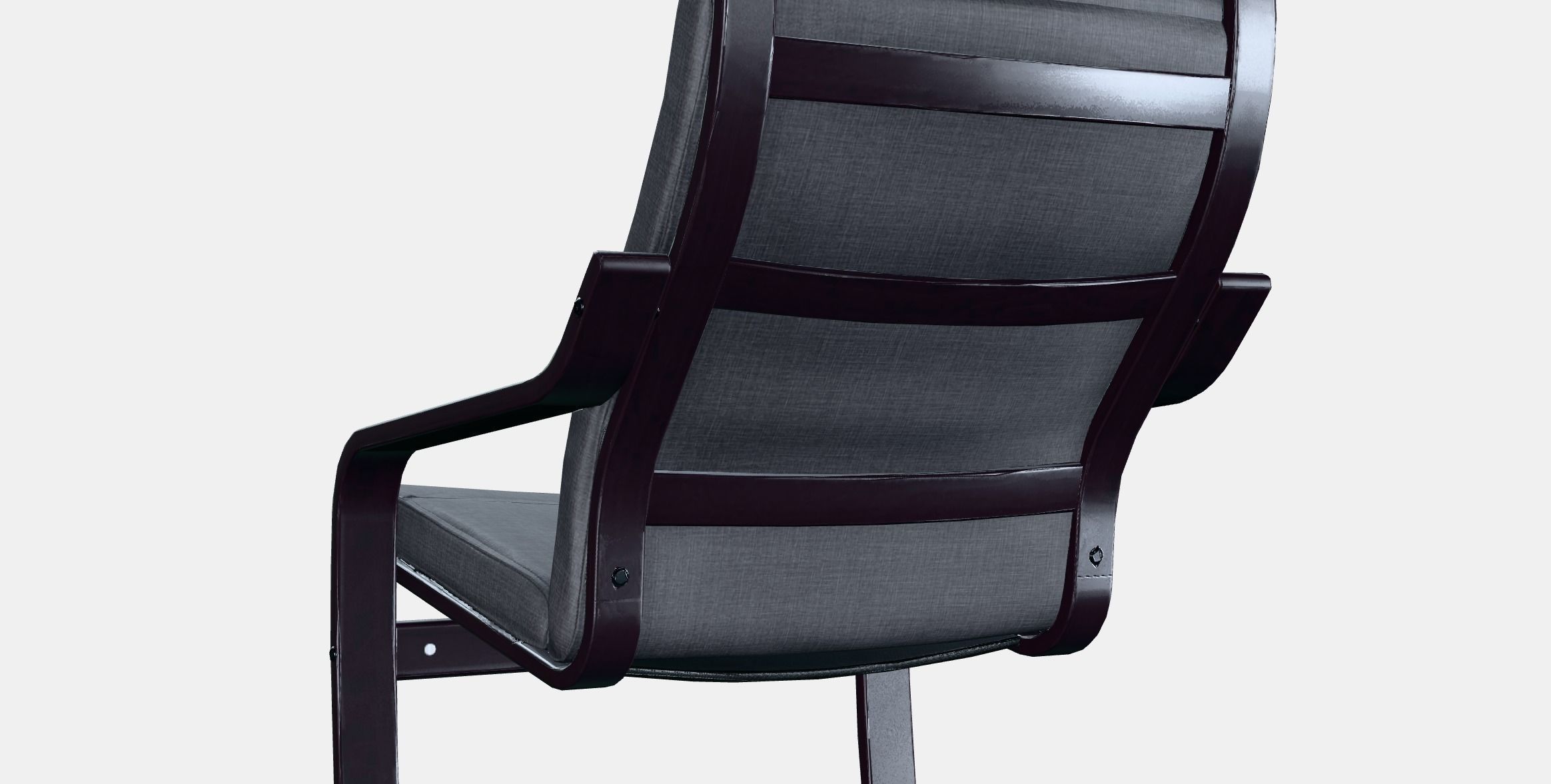 POANG Armchair 14 Low-poly 3D model_2