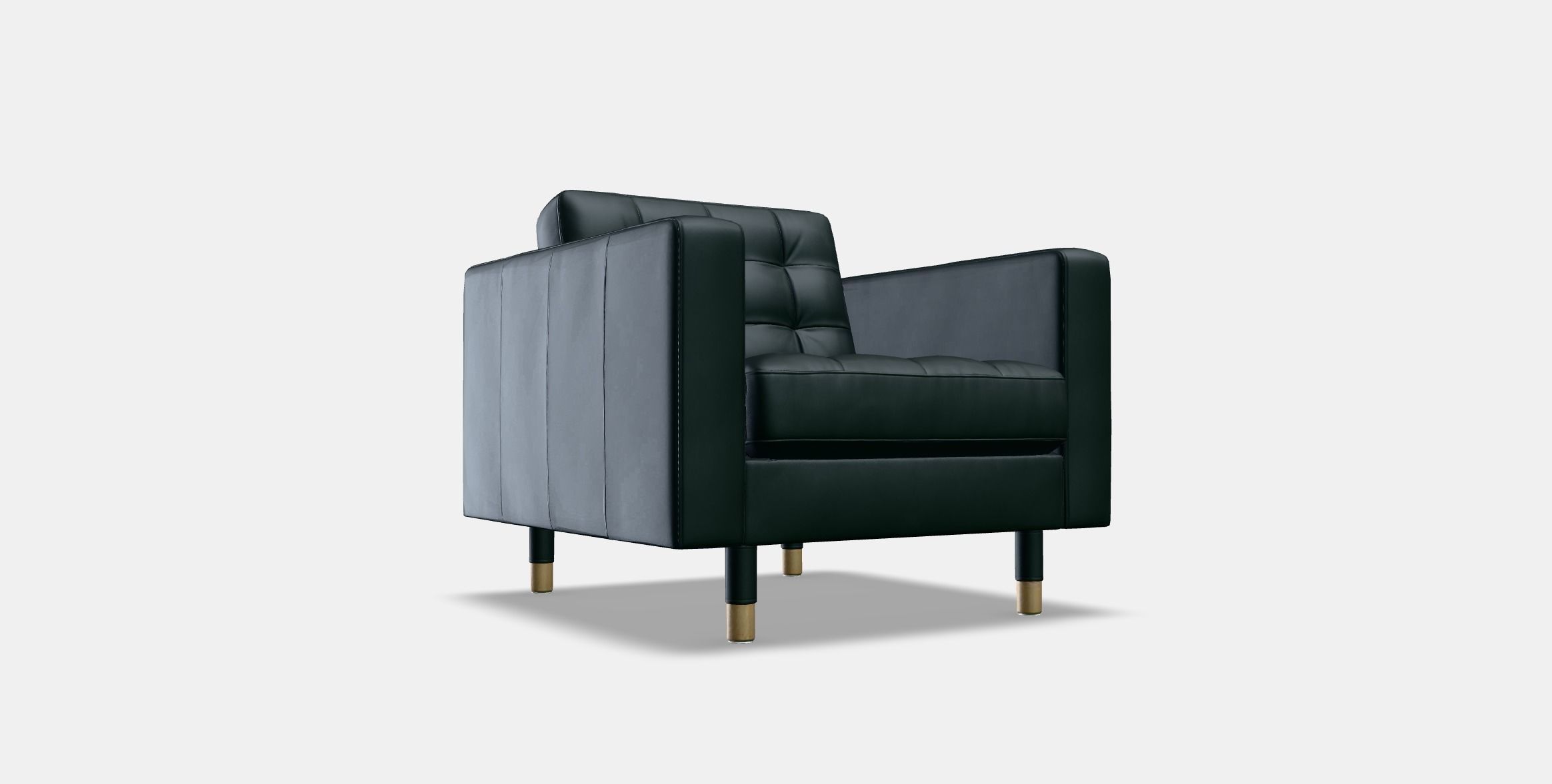 LANDSKRONA Armchair 5 Low-poly 3D model_5