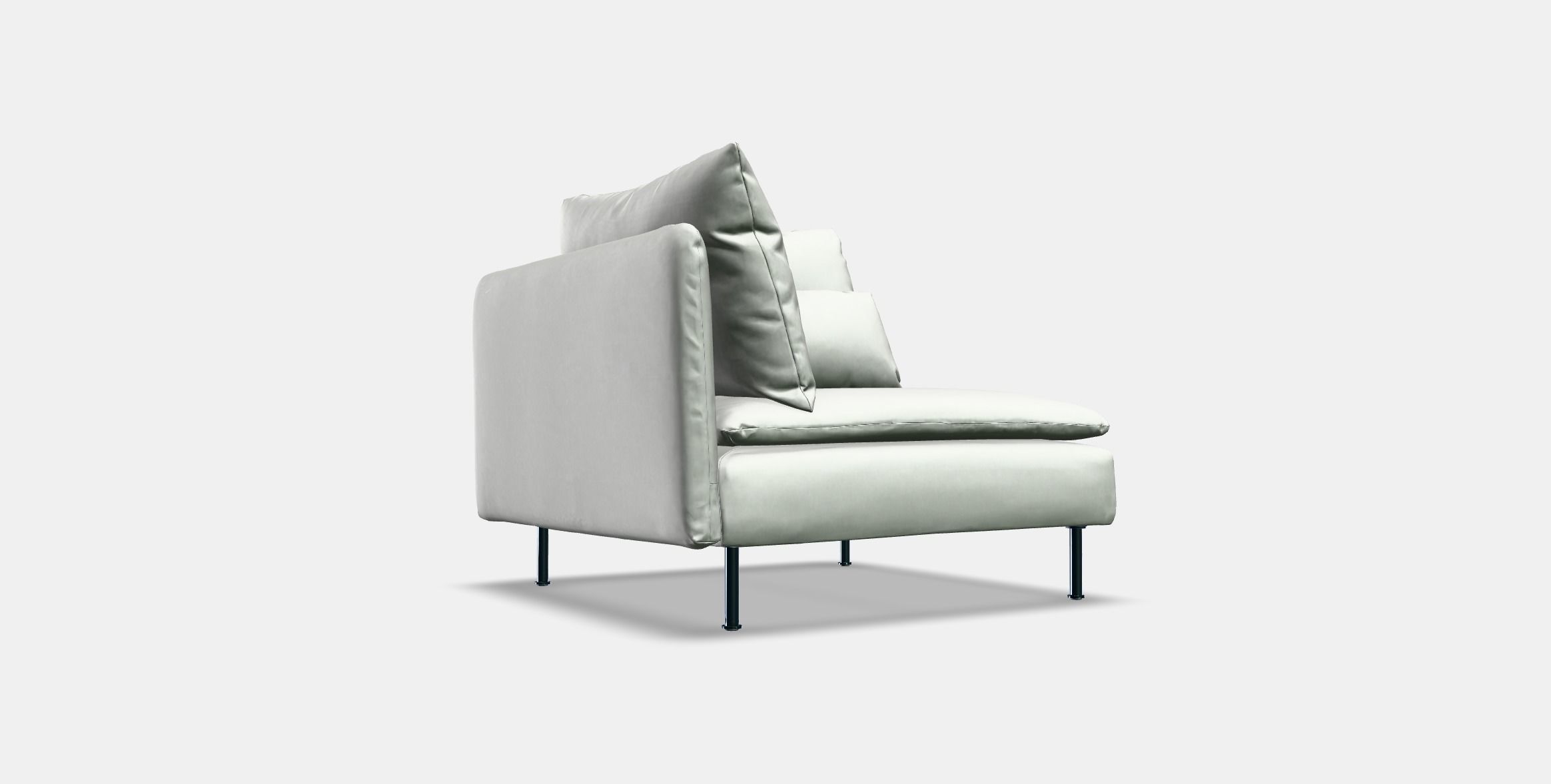 SODERHAMN Corner section Low-poly 3D model_2