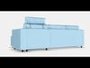 VIMLE 3-seat sofa with chaise longue 5 Low-poly 3D model_1