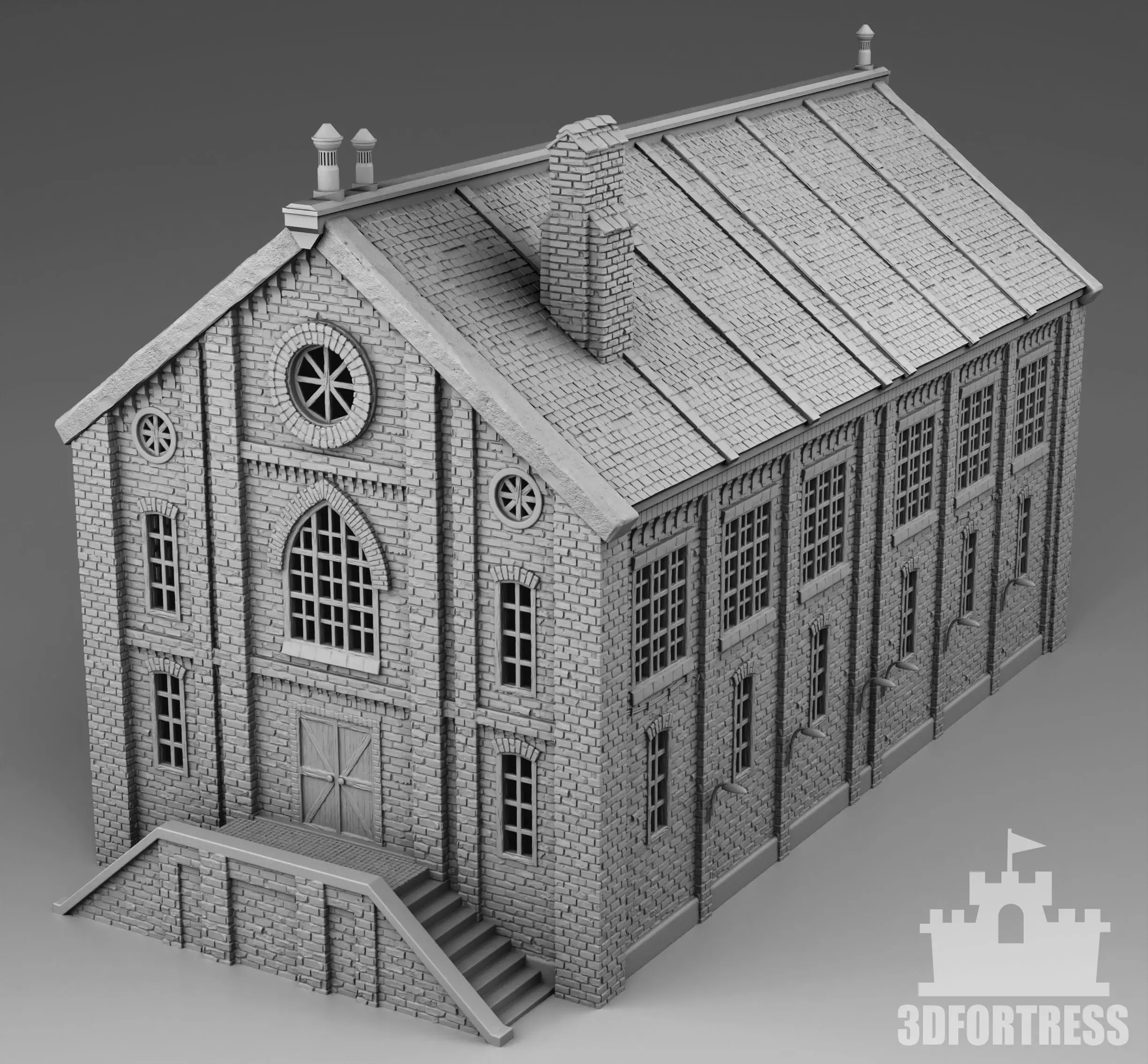 Brick storage 3D print model
