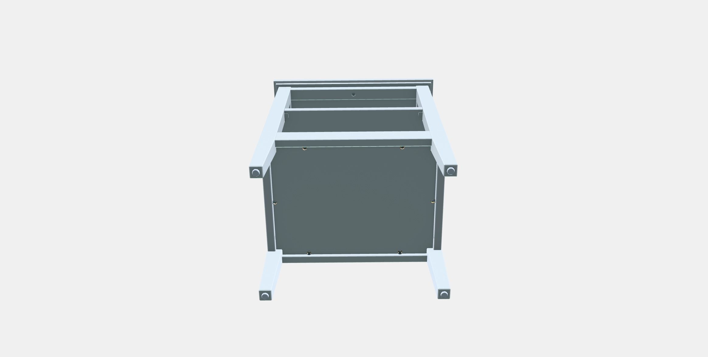 IDANAS Side table 1 Low-poly 3D model_7