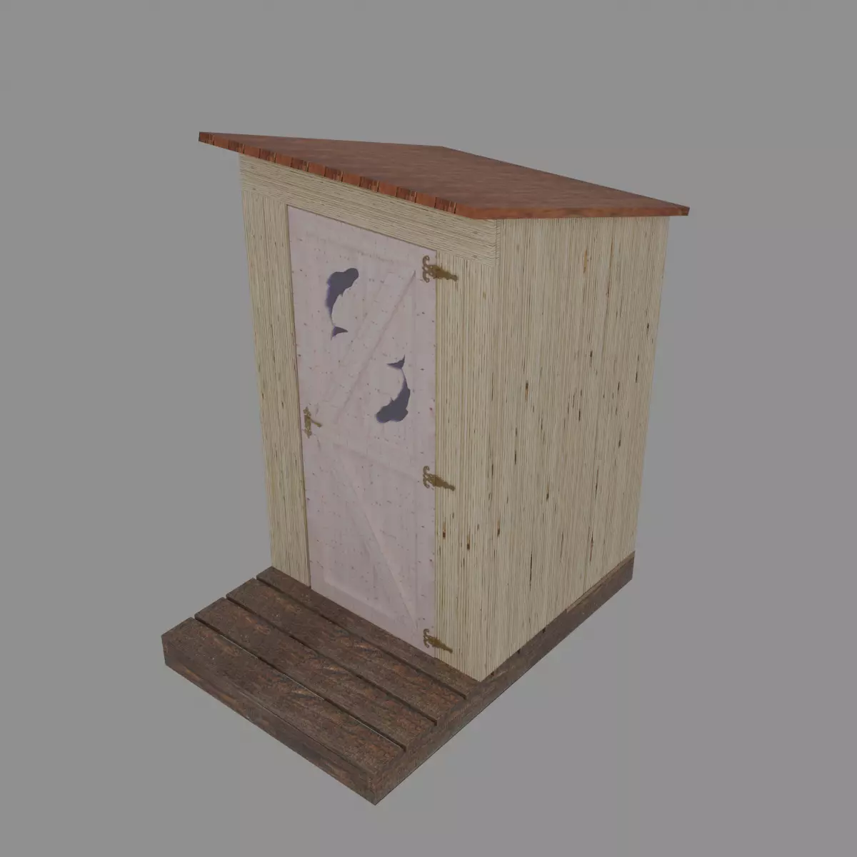 Outhouse 3D model