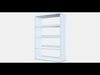 HAVSTA Shelving unit 2 Low-poly 3D model_1