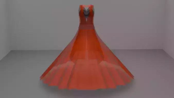 Woman V-Neck Lace Dress