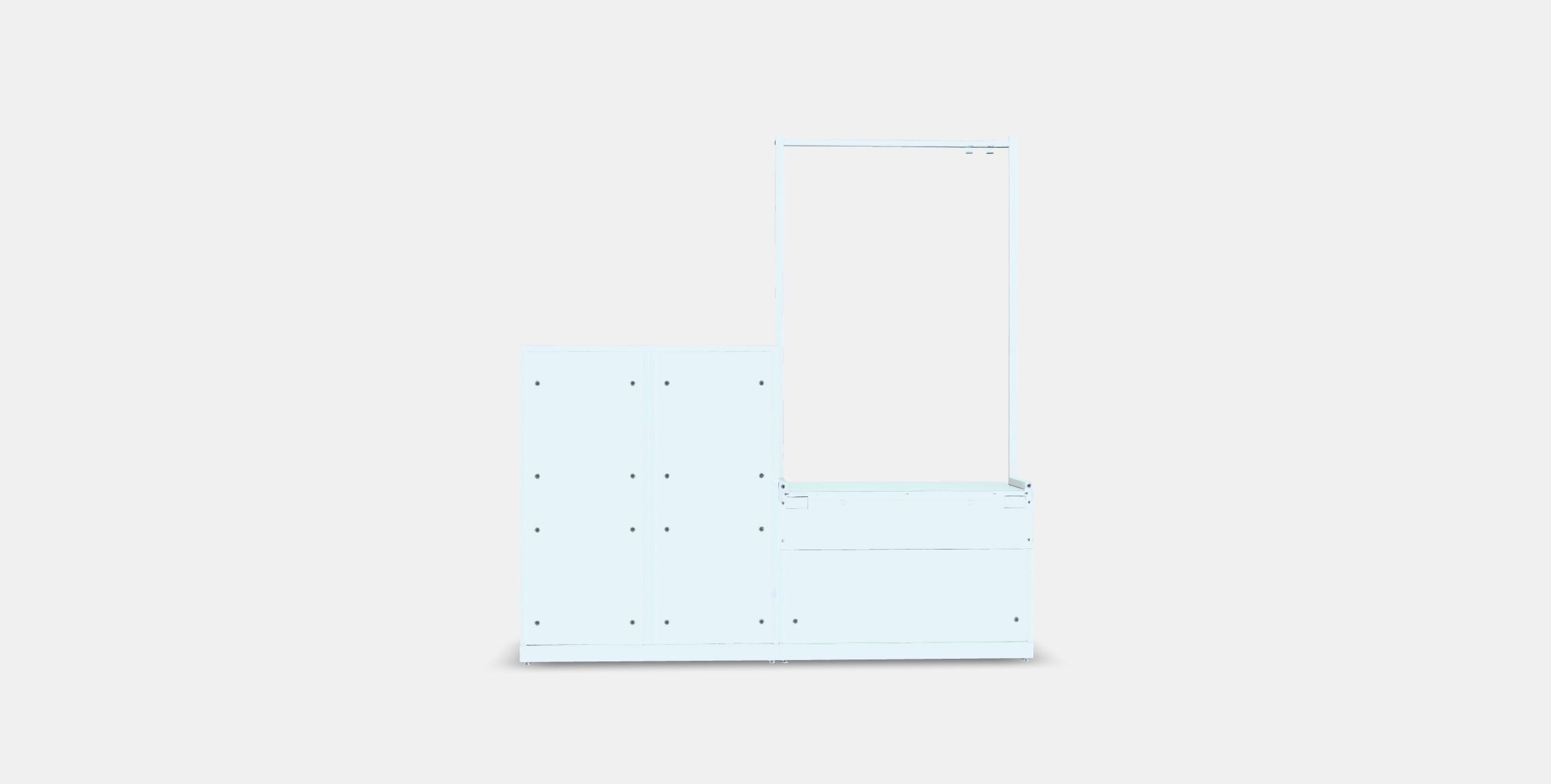 NORDLI Chest of 8 drawers 1 Low-poly 3D model_14