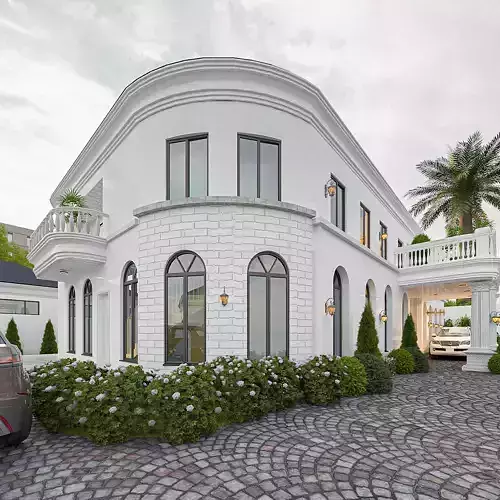 neo classical 3d model building 