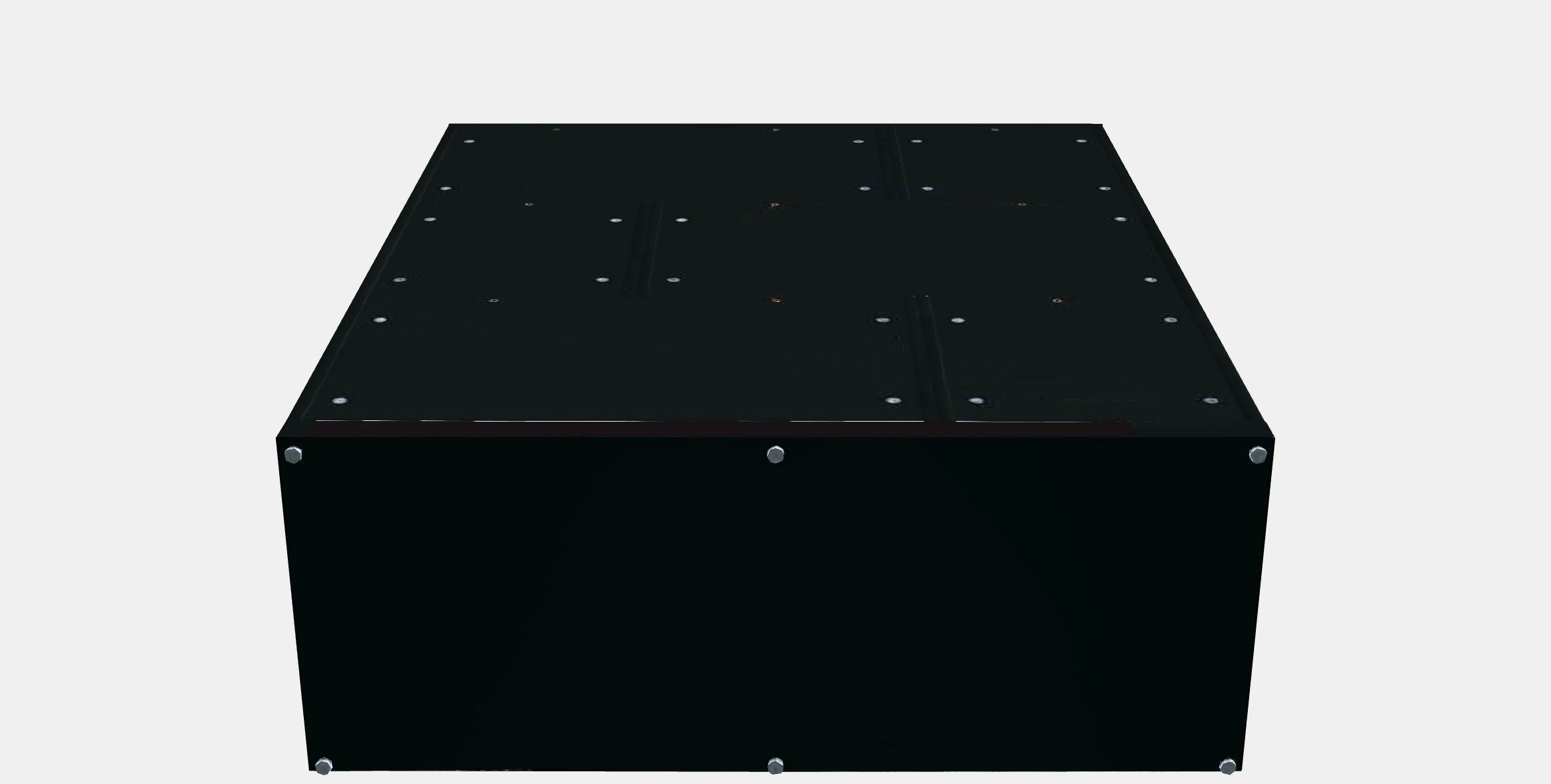 NORDLI Chest of 12 drawers 2 Low-poly 3D model_8