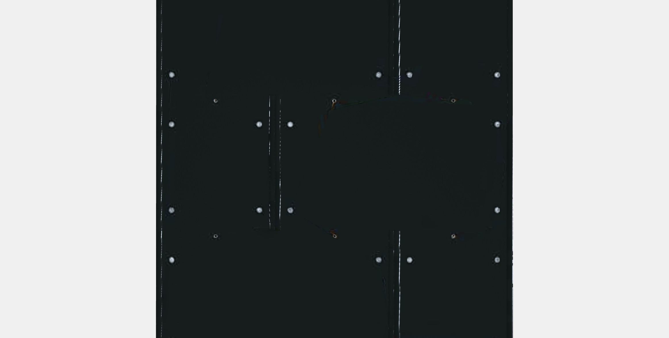 NORDLI Chest of 12 drawers 2 Low-poly 3D model_15