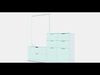 NORDLI Chest of 12 drawers 2 Low-poly 3D model_1