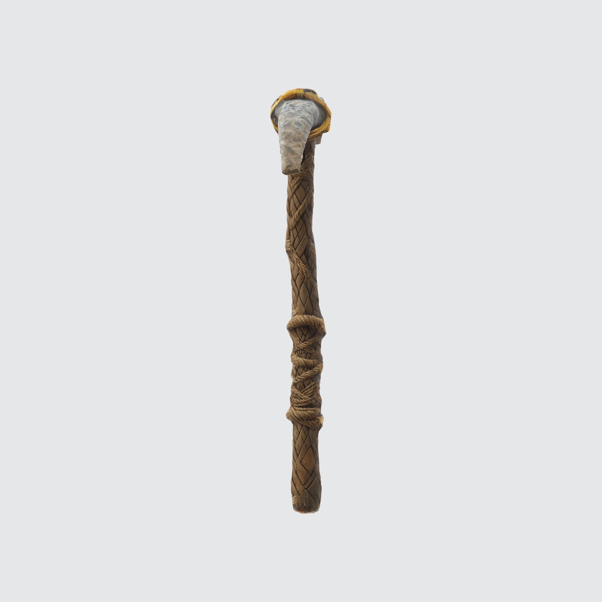 primitive pickaxe 3D model_2