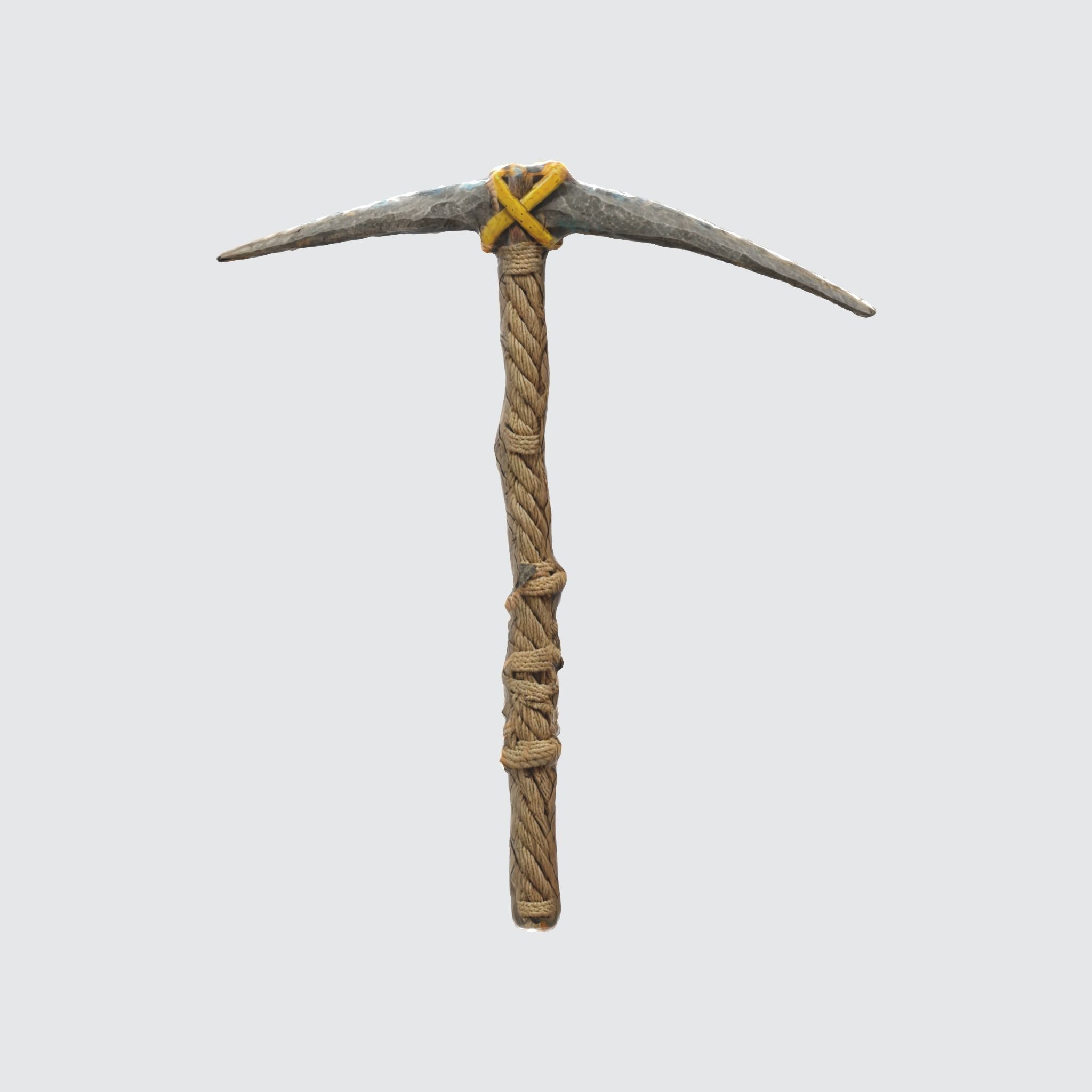 primitive pickaxe 3D model_1